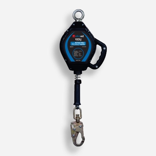 EKSED - Fall Arrestor 306 - Steel Rope Retractable 6 metr