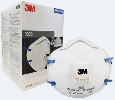 Respirator - 3M FFP2 - 8822