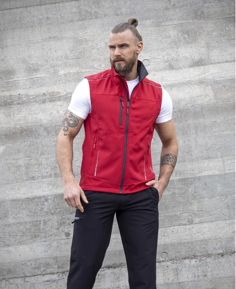 Softshell jilet - ARDON&reg;VISION - Qirmizi