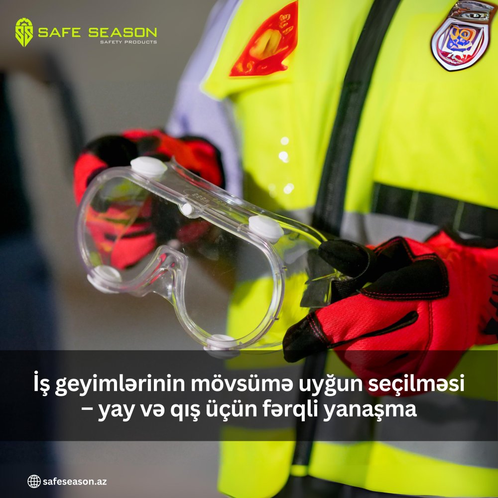 Is geyimlerinin movsume uygun secilmesi